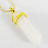 White Jade Gemstone Pendant Necklace